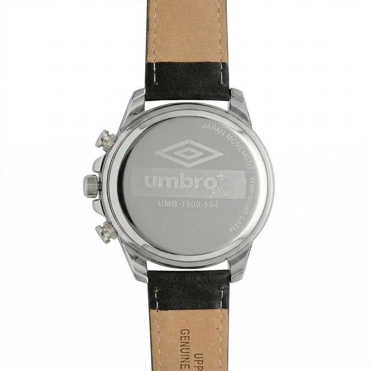 Reloj Análogo Hombre Umbro Plus Gris UMBP-1500-194