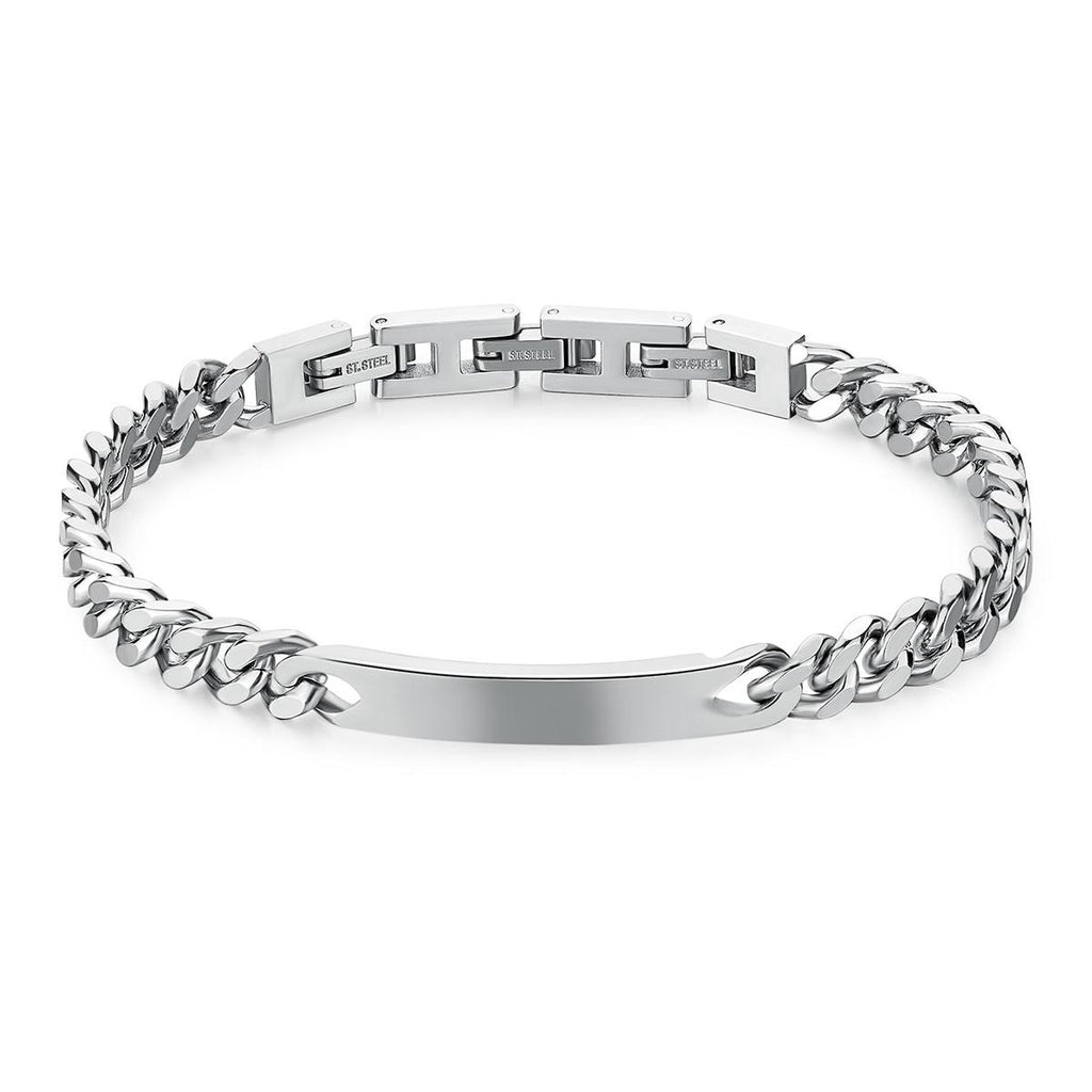 Pulsera Brosway Plateada Hombre BUL62