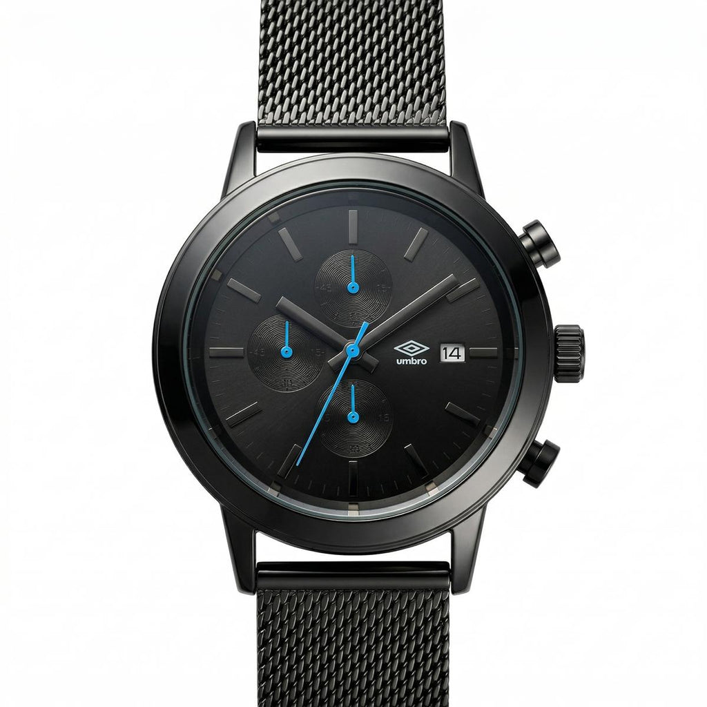 Reloj Análogo Hombre Umbro Plus Negro UMBP-1500-196