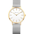 Reloj Análogo Mujer Bering Plateado 14134-010
