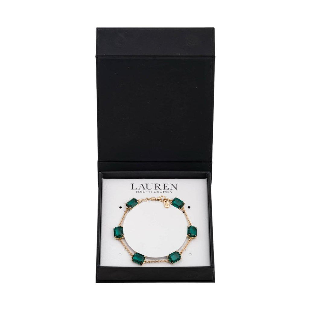 Pulsera Lauren Ralph Lauren Dorado Rojo 14B00459