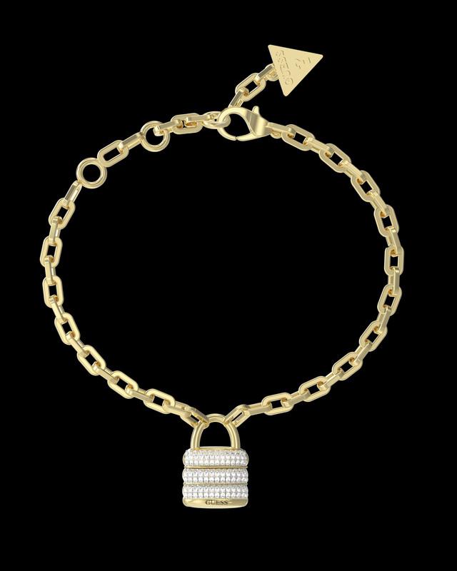 Brazalete Femenino Guess Dorado Jubb05406Jwygs