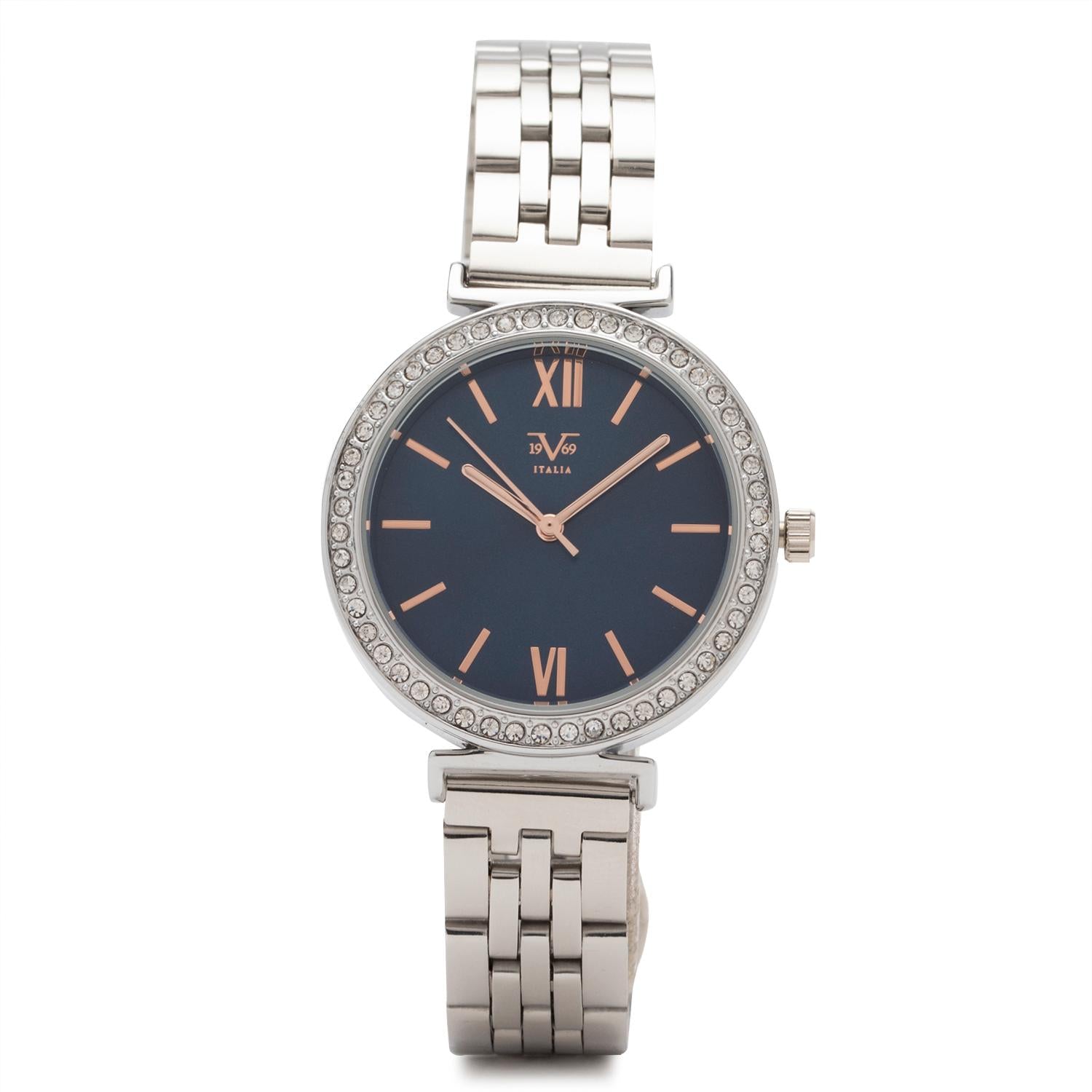 Reloj 19v69 Italia V1969-247-5 Plateado Mujer