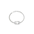 Pulsera Guess Plateada JUBB04508JWRHS