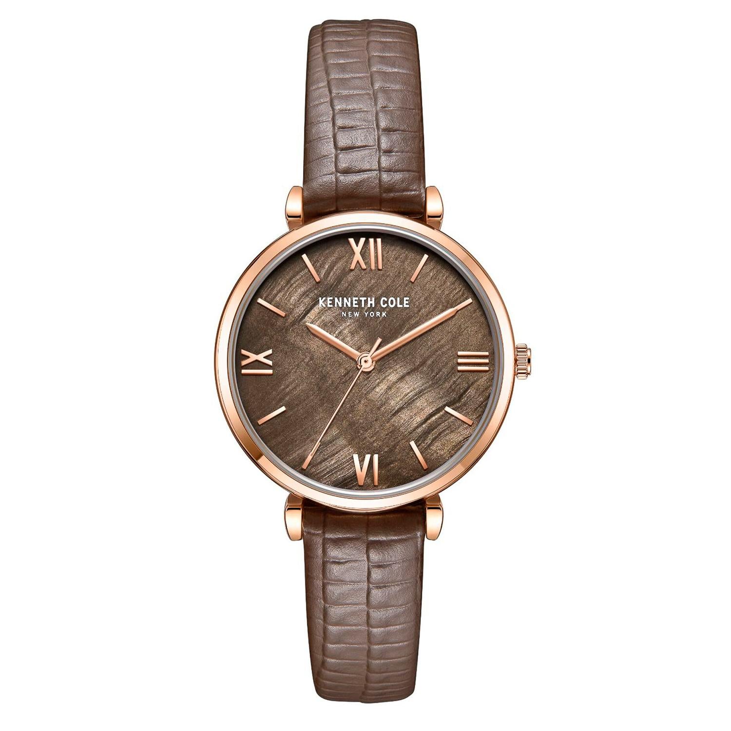 Reloj Kenneth Cole New York KC51115008 Café Mujer