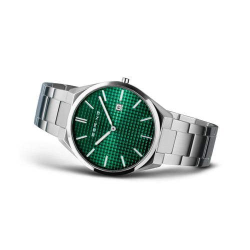 Reloj Análogo Bering Plateado Hombre 17240-708