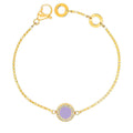 Pulsera Jason Hyde Morado Mujer