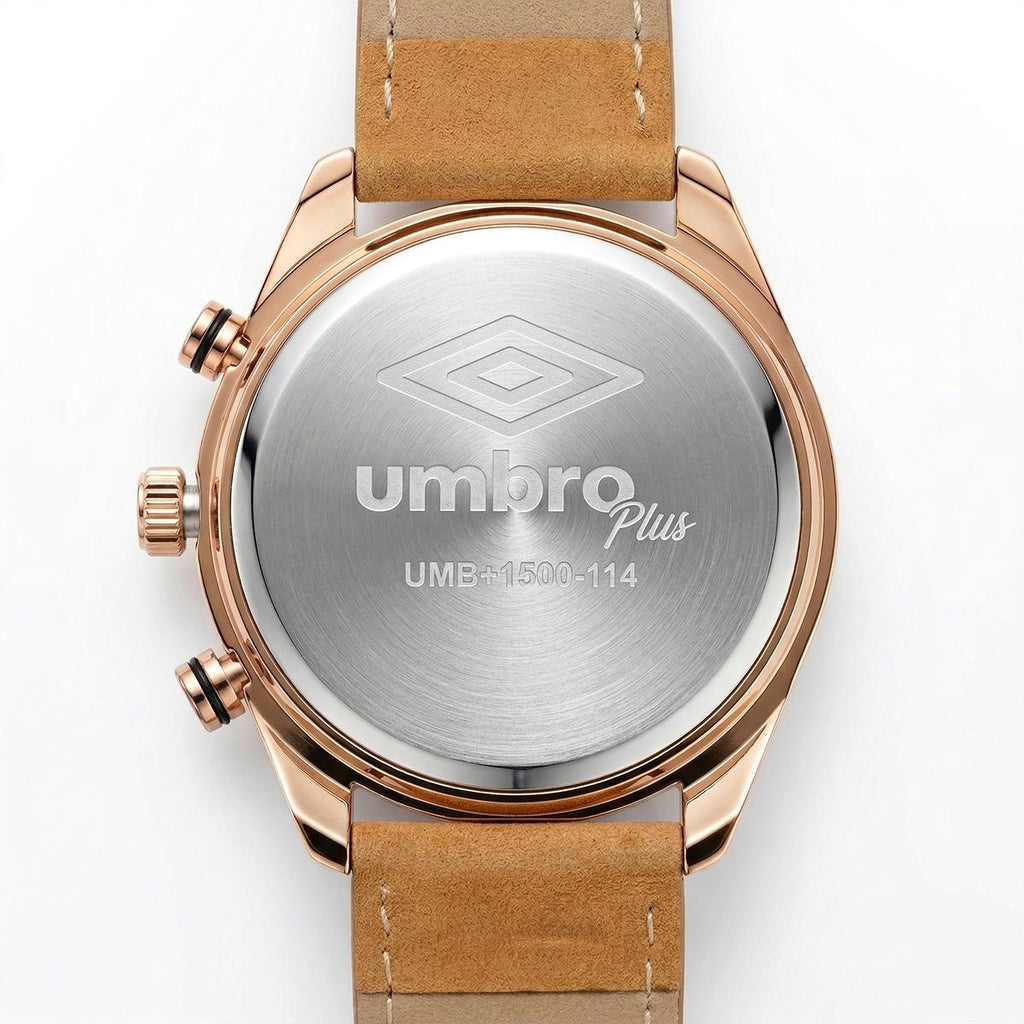 Reloj Análogo Hombre Umbro Plus Café UMBP-1500-114