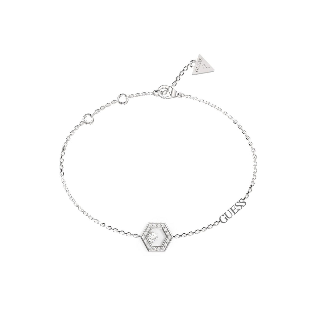 Pulsera Guess Plateada JUBB04650JWRHS