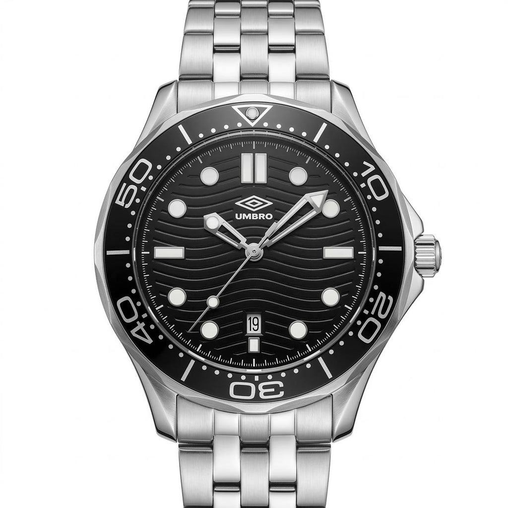 Reloj Análogo Hombre Umbro Plus Plateado UMBP-1500-184