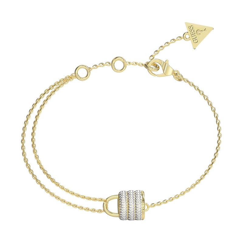 Brazalete Femenino Guess Dorado Jubb05418Jwygs