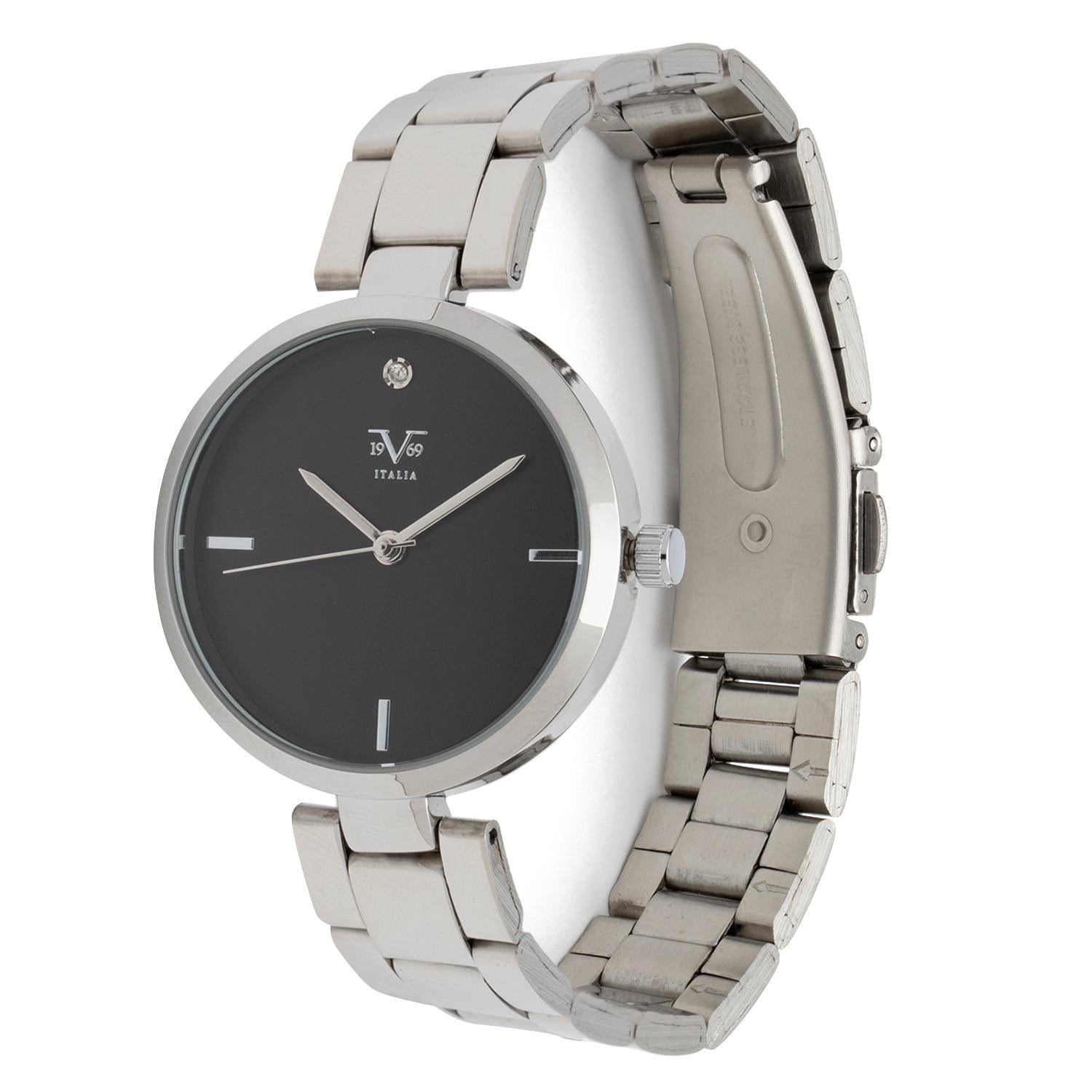 Reloj 19v69 Italia V1969-256-3 Plateado Mujer