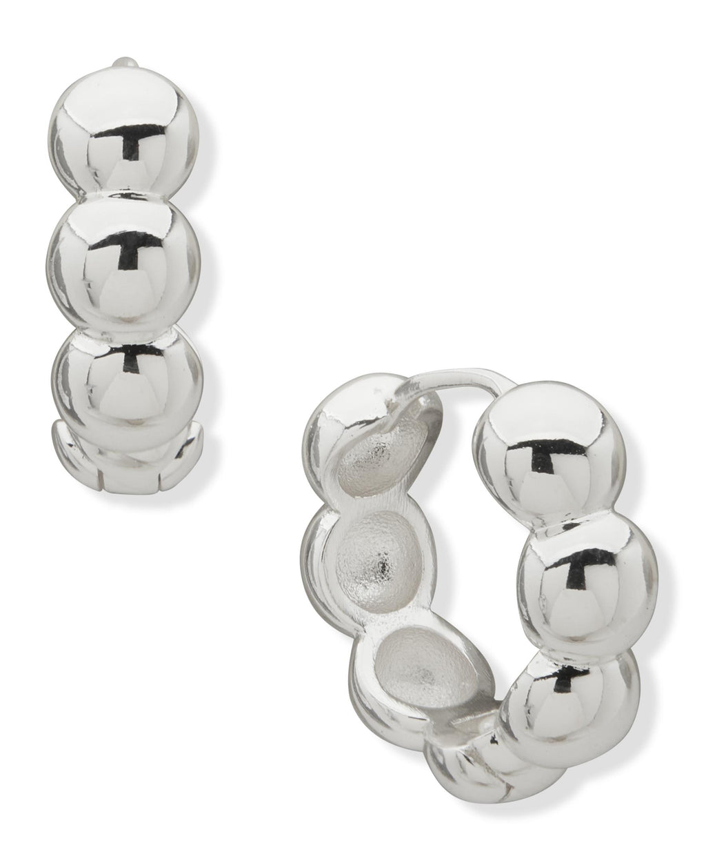 Aros Mujer Anne Klein Port St. Lucie Plateado