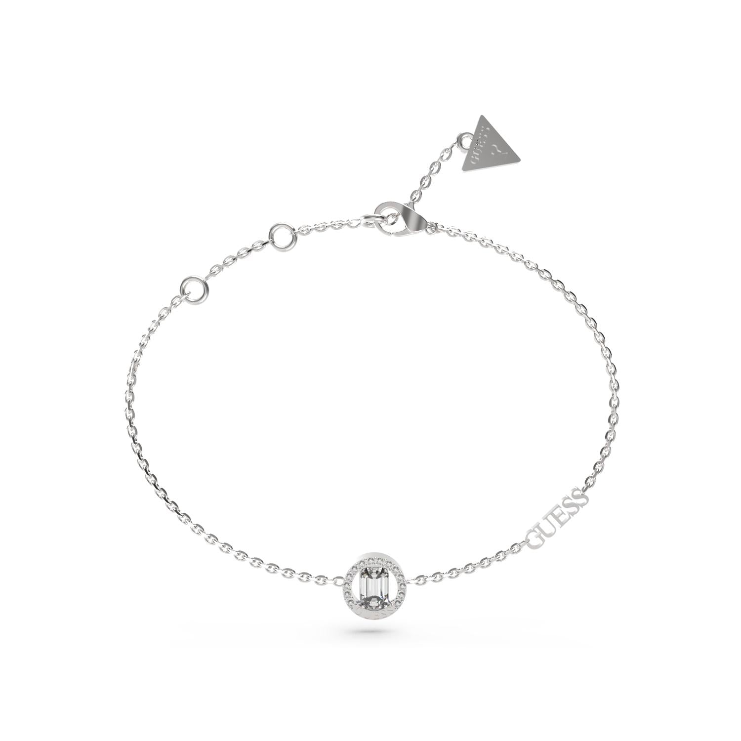 Pulsera Guess Plateada JUBB04653JWRHS