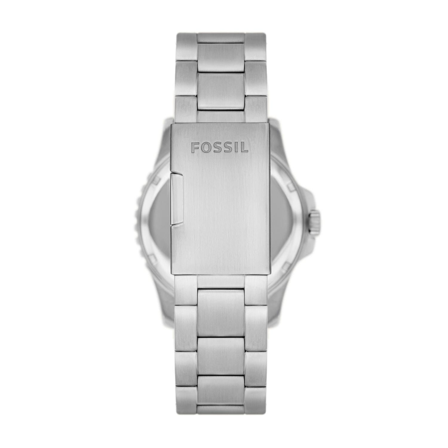 Reloj Plateado Fossil Hombre FS5949