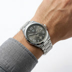 Reloj Análogo Hombre Umbro Plus Plateado UMBP-1500-212