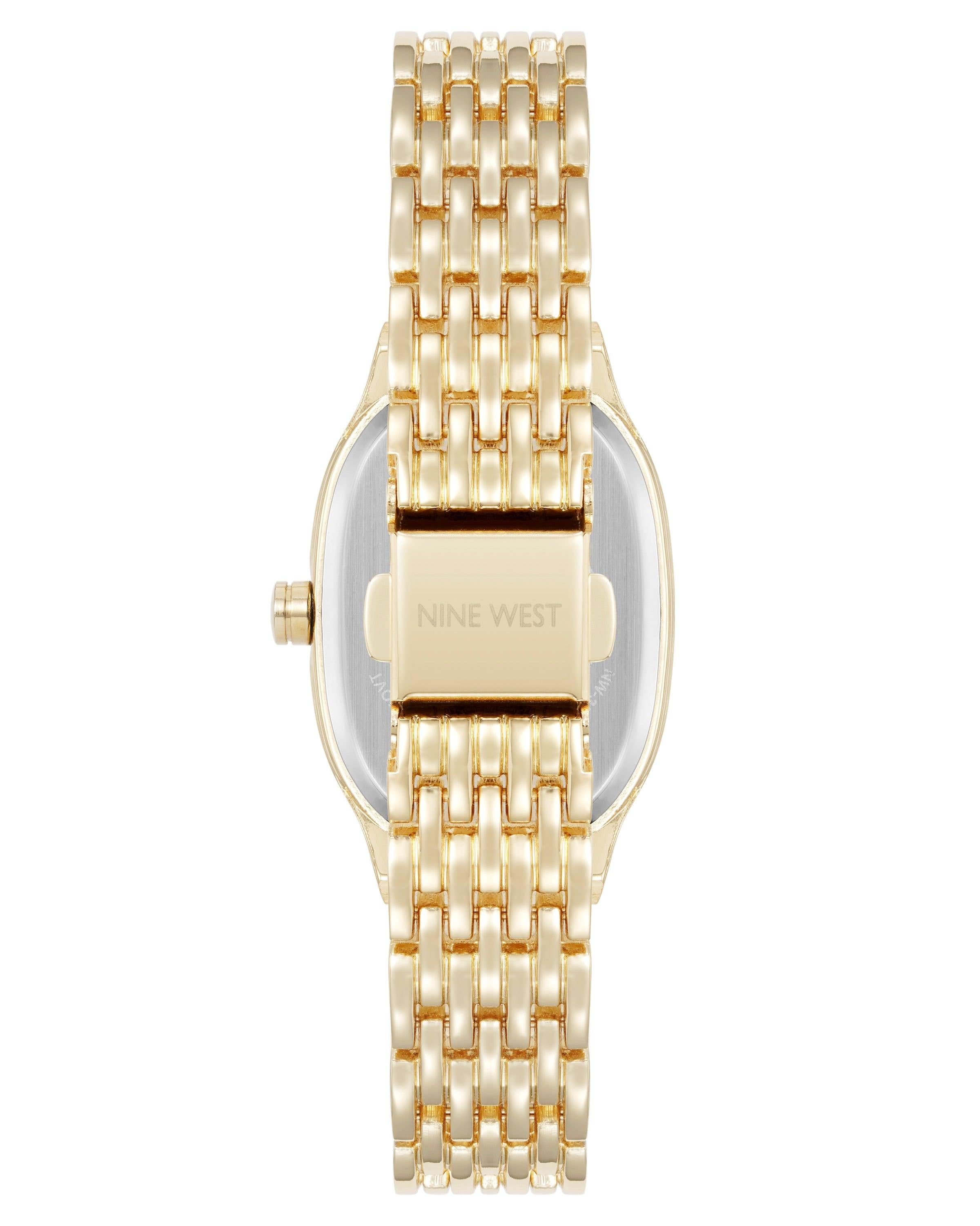 Reloj Análogo Mujer Nine West Dorado NW-3338BKGB