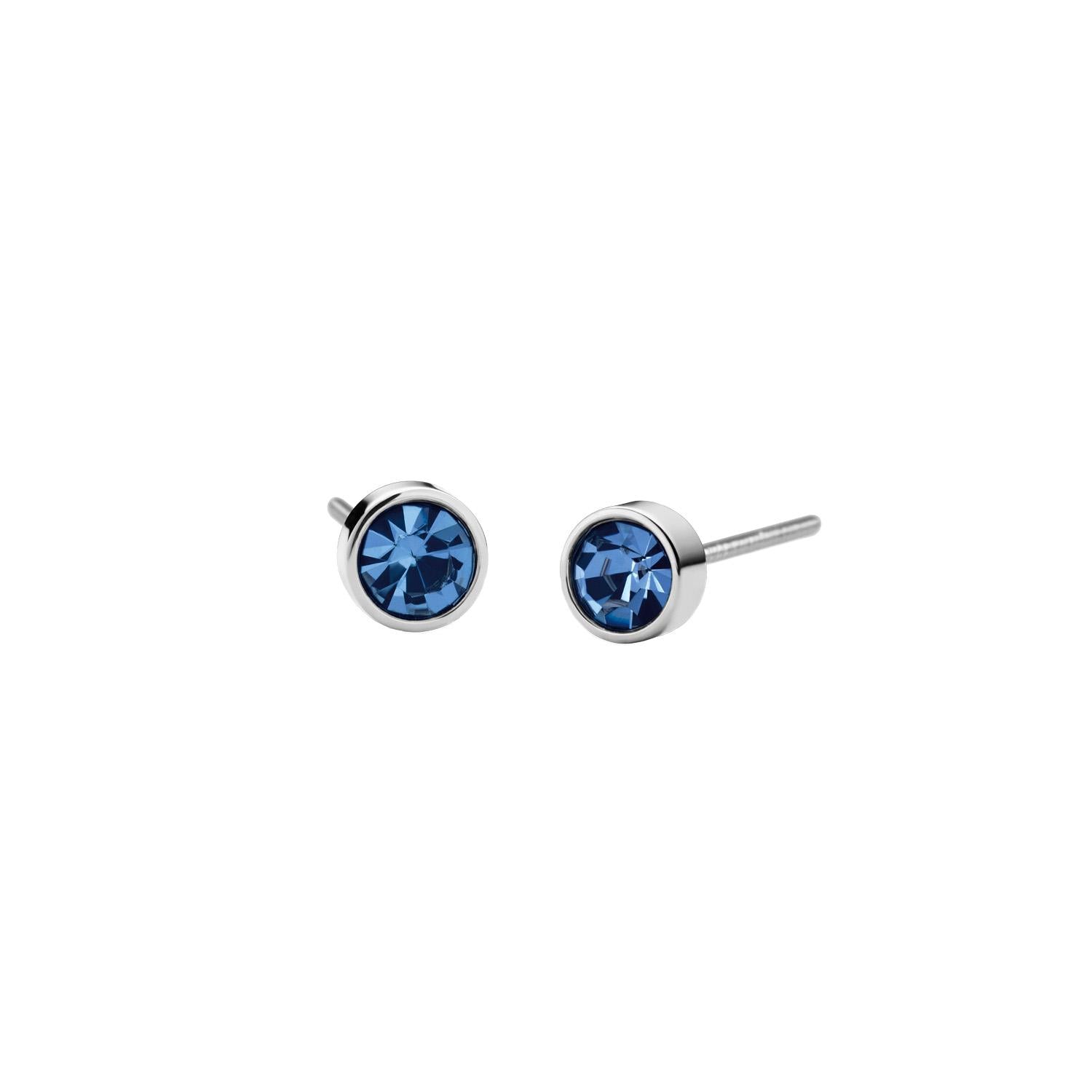 Aros Bering Azul Mujer