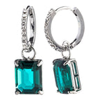 Aros Lauren Ralph Lauren Plateados Turquesa 14G00913