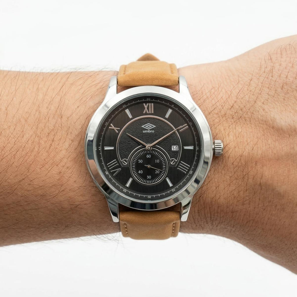 Reloj Análogo Hombre Umbro Plus Café UMBP-1500-131