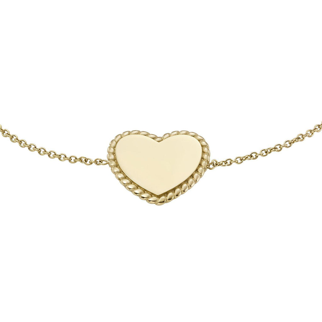 Pulsera Fossil Dorado Mujer