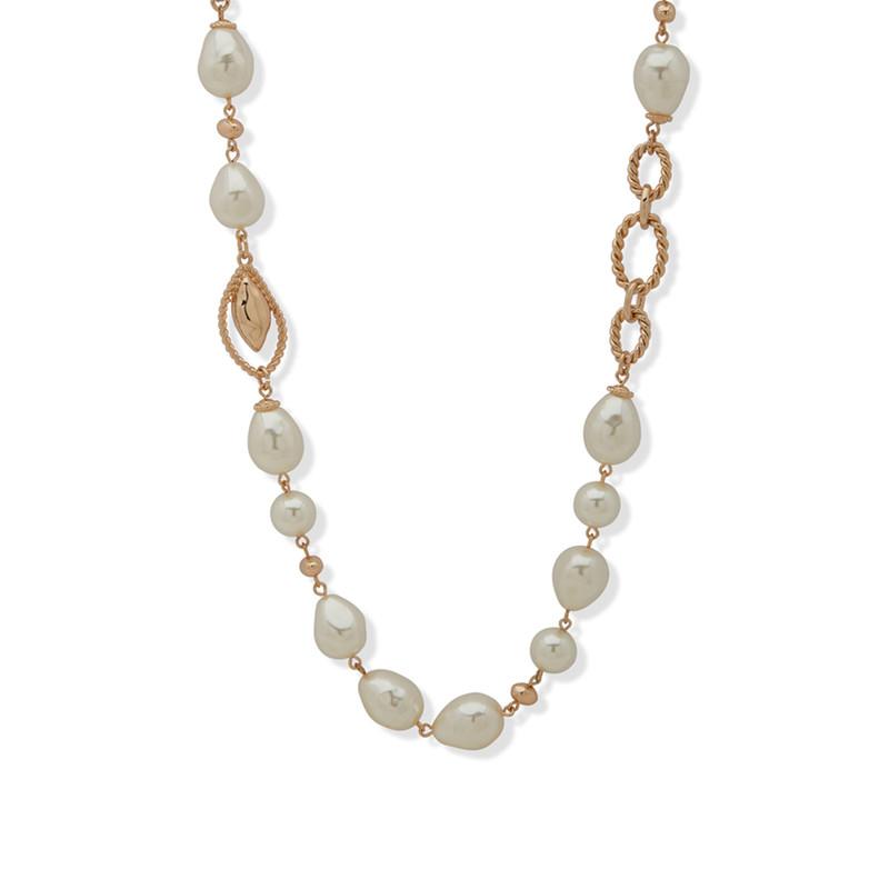 Collar Mujer Anne Klein Beauty In Bloom Dorado