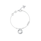 Pulsera Guess Plateada JUBB04519JWRHS