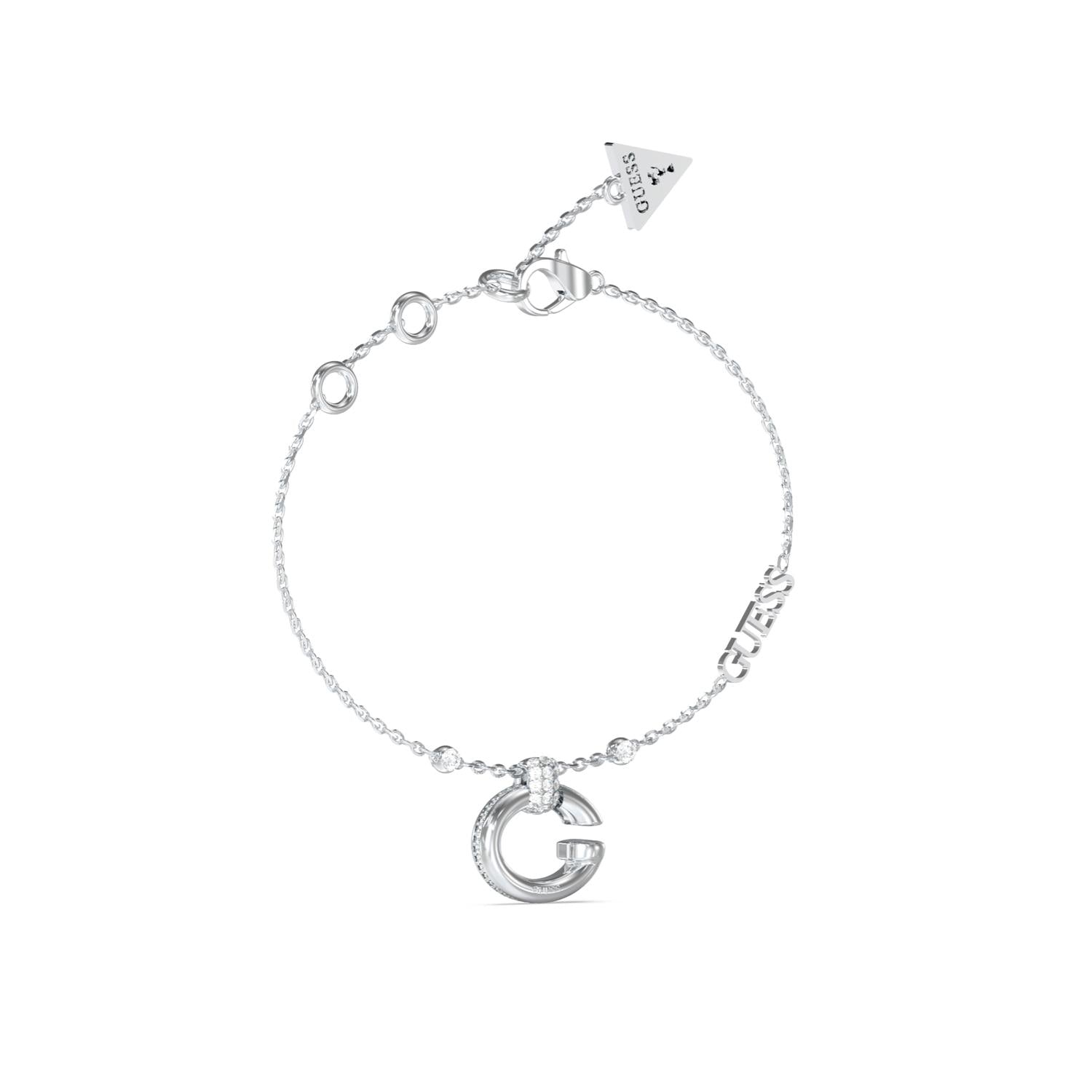 Pulsera Guess Plateada JUBB04519JWRHS