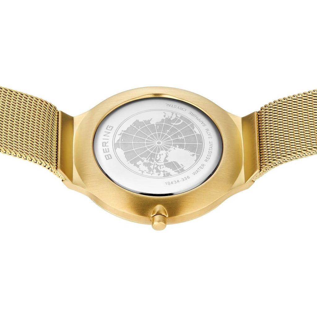 Reloj Análogo Bering Dorado Mujer 18434-336