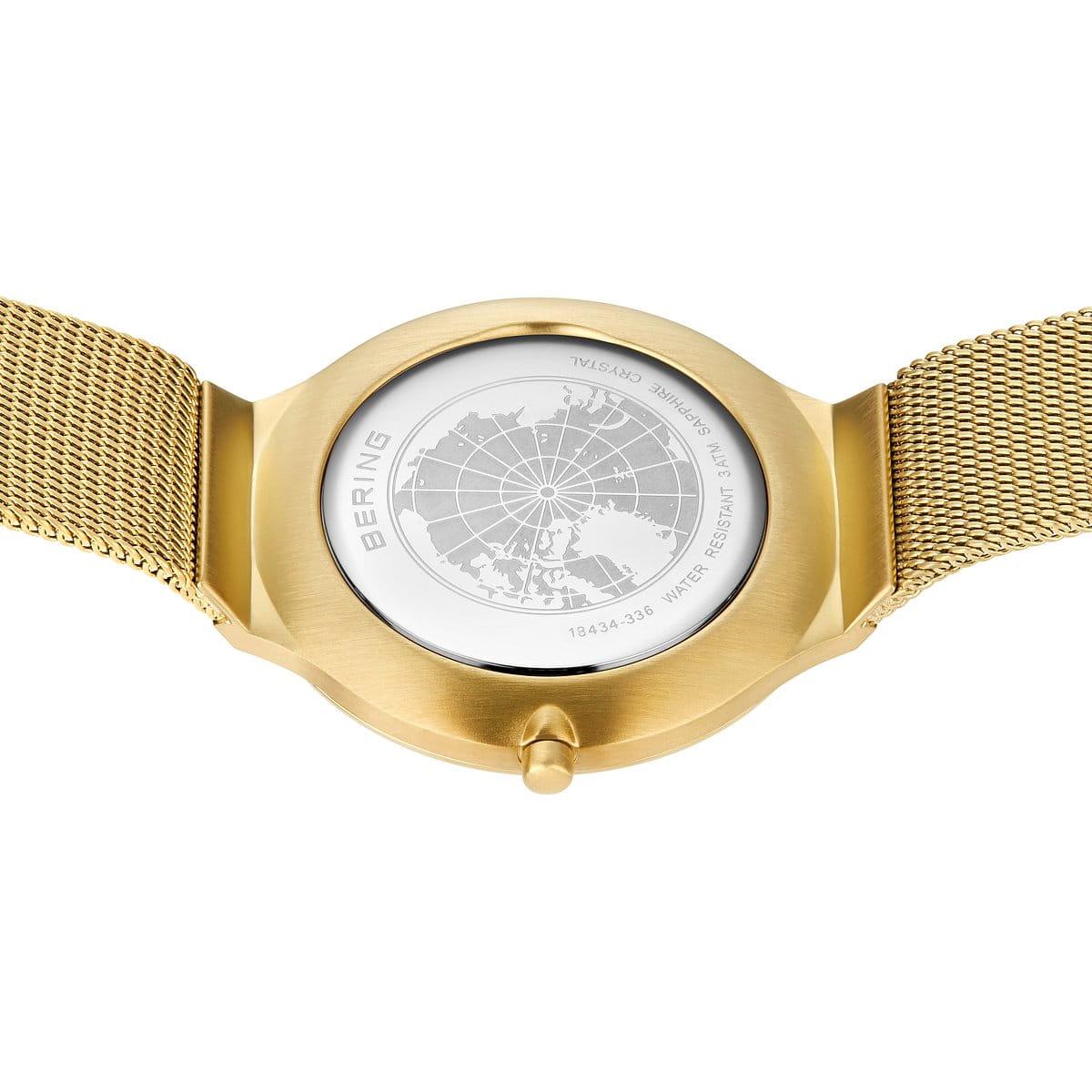 Reloj Análogo Bering Dorado Mujer 18434-336