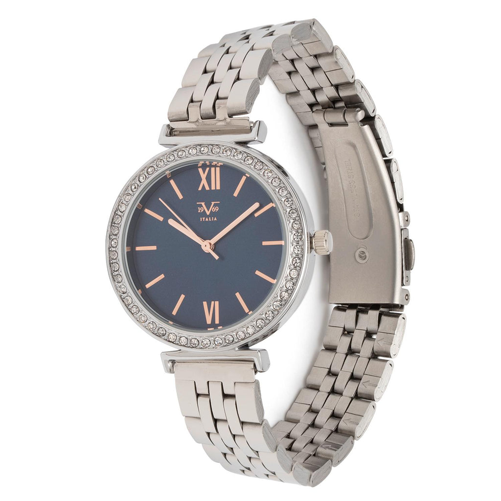 Reloj 19v69 Italia V1969-247-5 Plateado Mujer