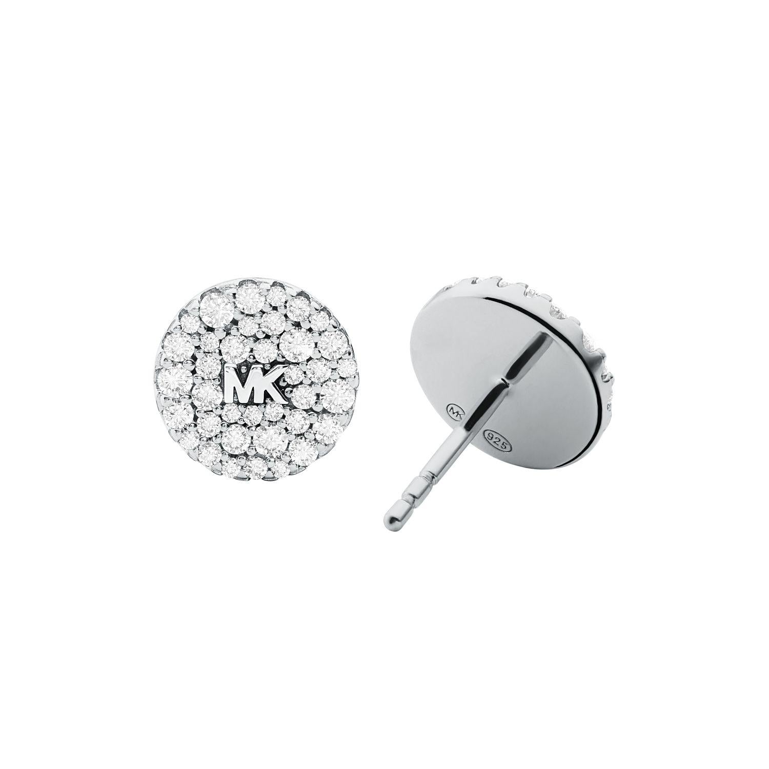 Aros Michael Kors Plateado Mujer