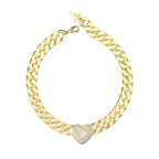 Collar Guess Dorado Mujer JUBN04013JWYGWHT-U