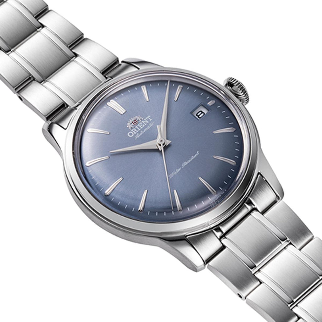 Reloj  Análogo  Hombre Orient Plateado RA-AC0M10L