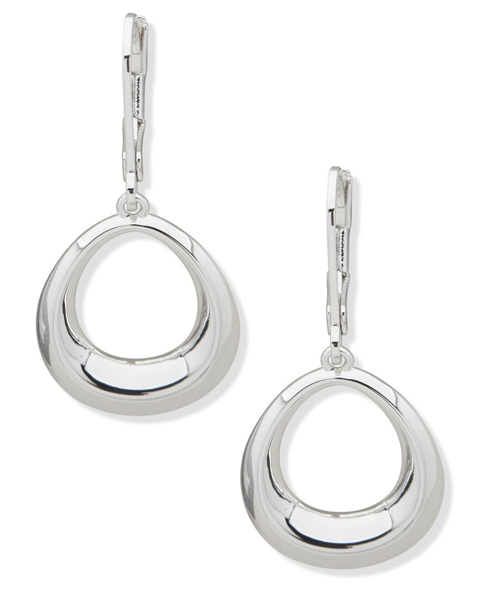 Aros Anne Klein Plateados 01G01143