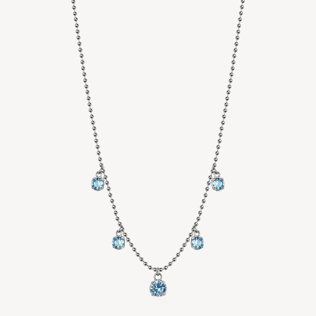 Collar Brosway BEIN014 Plateado Mujer