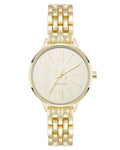 Reloj Análogo Mujer Nine West Dorado NW-3308CHGB