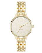 Reloj Análogo Mujer Nine West Dorado NW-3308CHGB