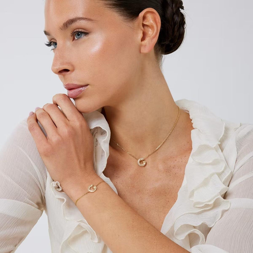 Collar JUBN05/441JW/YG/T/U Dorado Mujer Guess