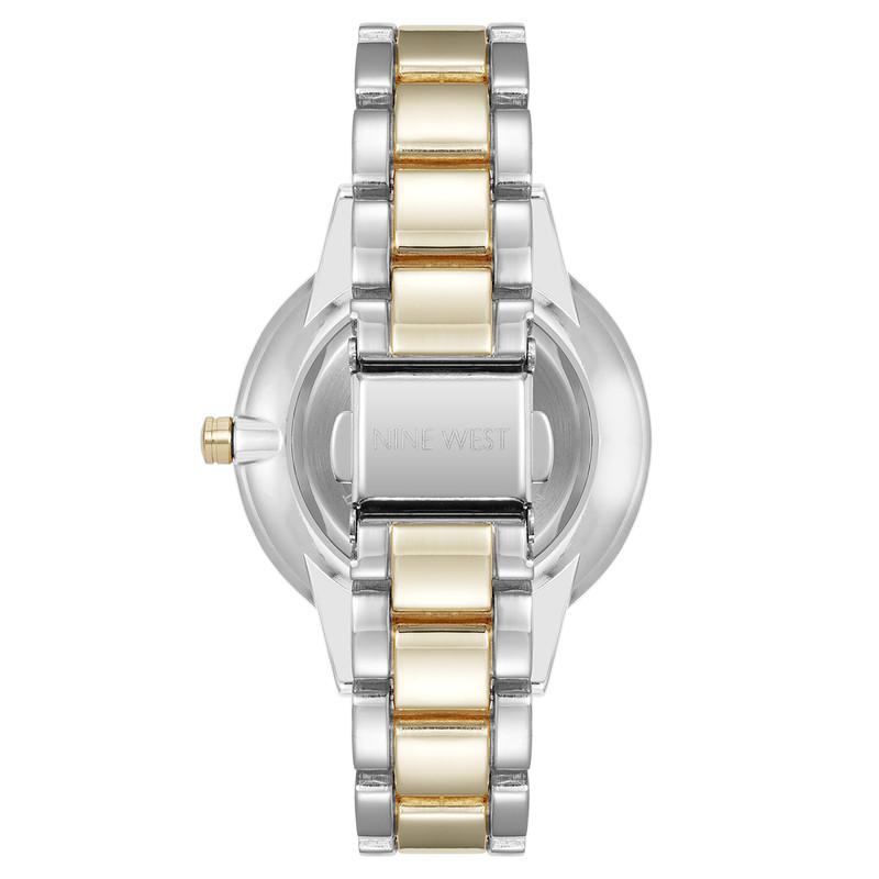 Reloj Mujer Nine West Plateado Nw/2099Fltt
