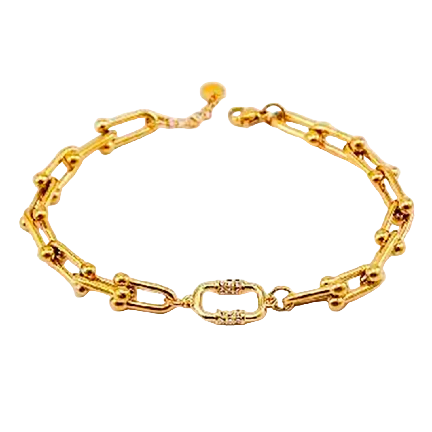 Pulsera  19v69 Dorado Mujer STB032