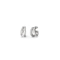 Aros Guess Plateados JUBE04587JWRHT-U