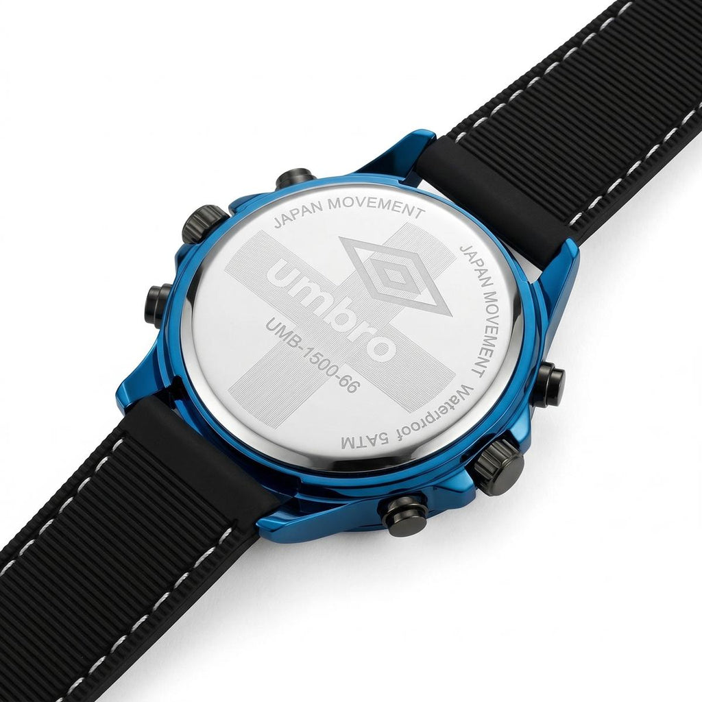Reloj Análogo Hombre Umbro Plus Negro UMBP-1500-66