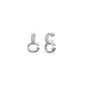 Aros Guess Plateados JUBE04521JWRHT-U