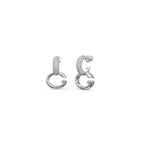 Aros Guess Plateados JUBE04521JWRHT-U