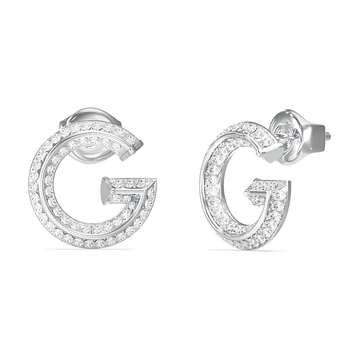 Aros Mujer Guess Plateado Jube05443Jwrht/U