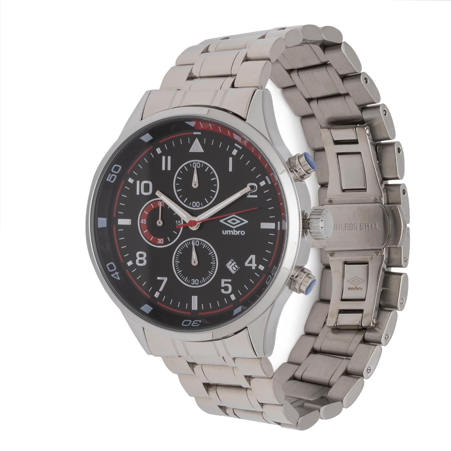 Reloj Umbro Plus UMBP-2700-2 Plateado Hombre