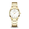 Reloj Solar Bering Dorado Mujer 19932-734