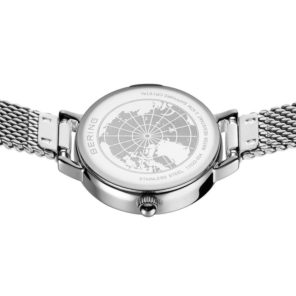 Reloj Análogo Bering Plateado Mujer 11022-004