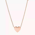 Collar Fossil Oro Rosa Mujer